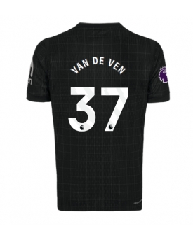 Tottenham Hotspur Micky van de Ven #37 Maglia Gara Trasferta Repliche 2025-26 Maniche Corte